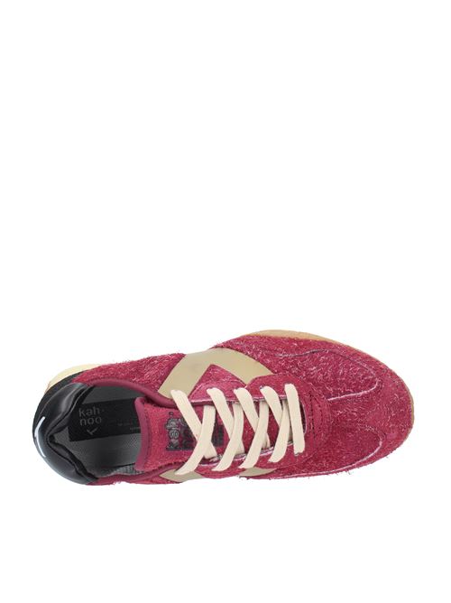 KEH NOO trainers in fabric suede and rubber KEH NOO | S00KW9514ROSSO